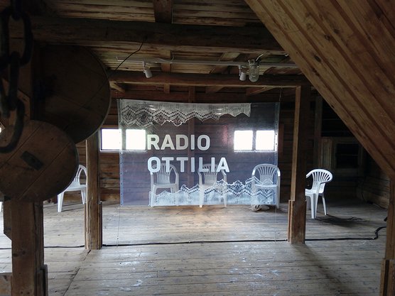 Tatiana Danilevskaya, Radio installation, Radio Ottilia, 2018. Photo: Anna Lamberg